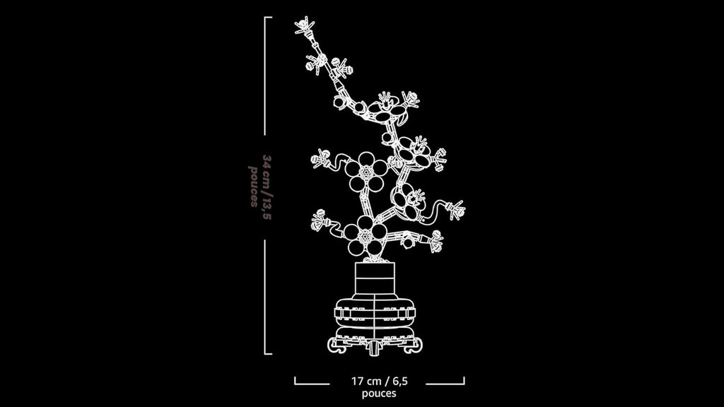 LEGO Botanicals Les Fleurs de Prunier 10369 Lego