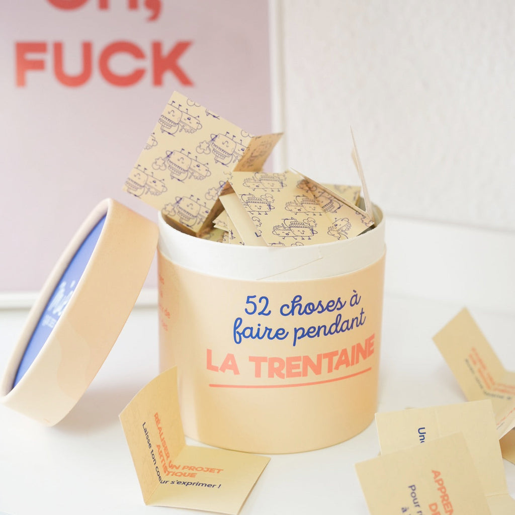 Coffret 52 choses à faire pendant la trentaine