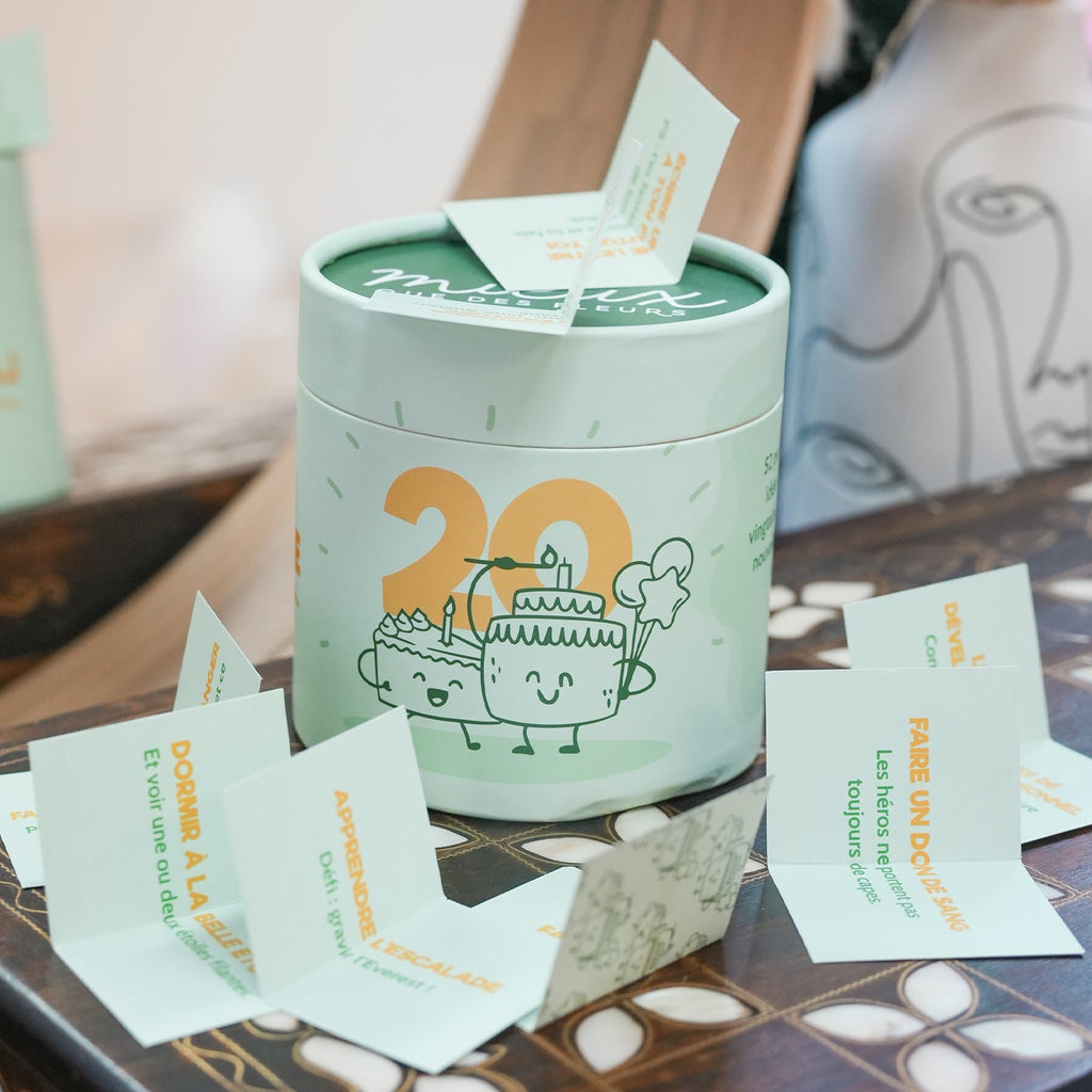 Coffret 52 choses à faire pendant la vingtaine