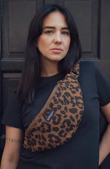 Sac banane femme léopard