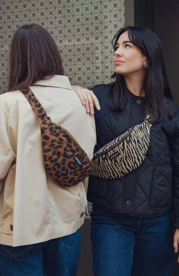 Sac banane femme léopard