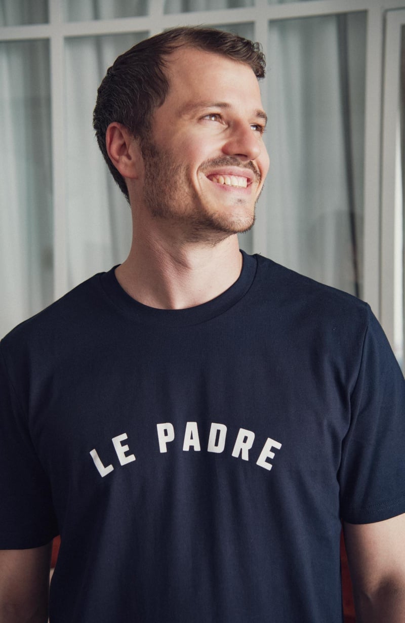 T-shirt Le Padre - Navy - Les Raffineurs