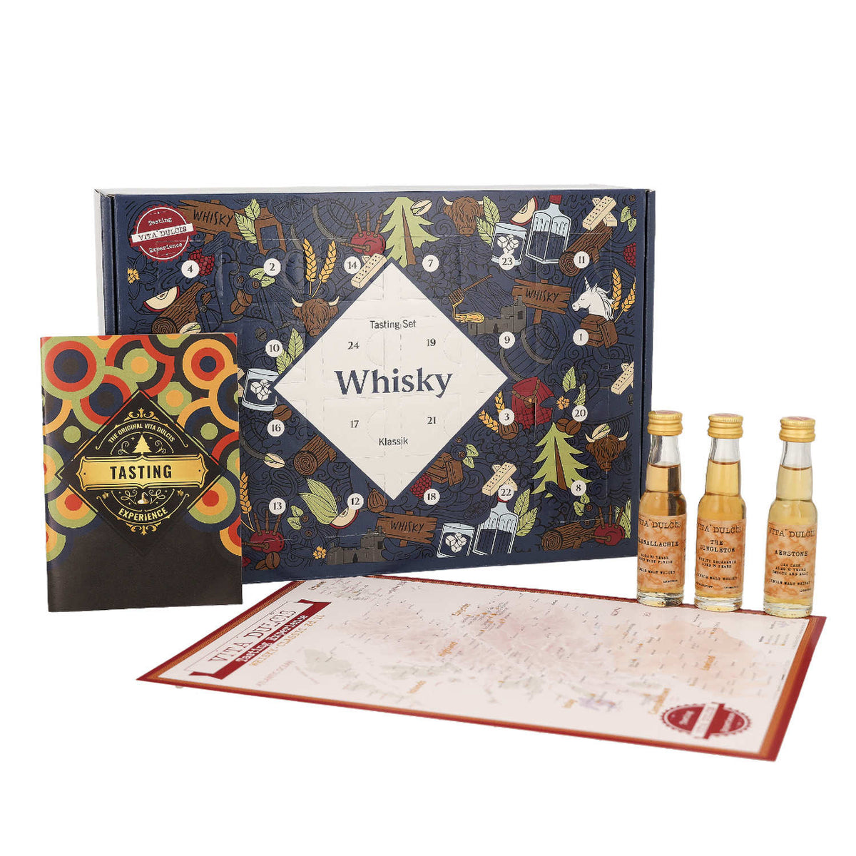 Calendrier de l'Avent Grands Classiques du Whisky Écossais Vita Dulcis