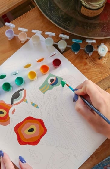 Peintures au numéro