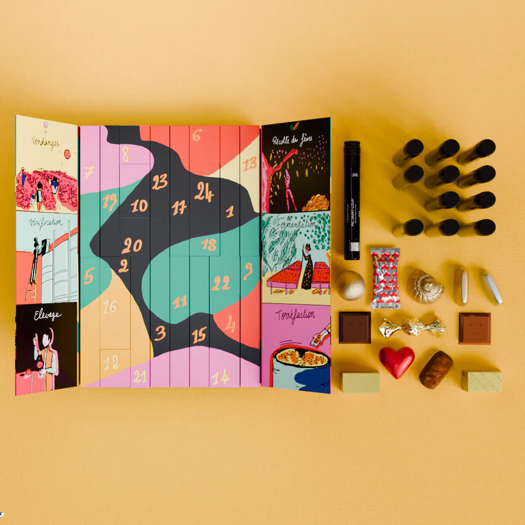 Calendrier de l’Avent Vins & Chocolats 2025 - Flakon