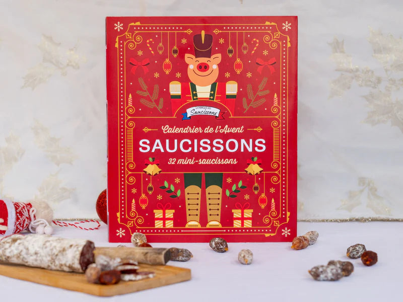 Calendrier de l’Avent Saucisson 2025 : l’Avent version apéro