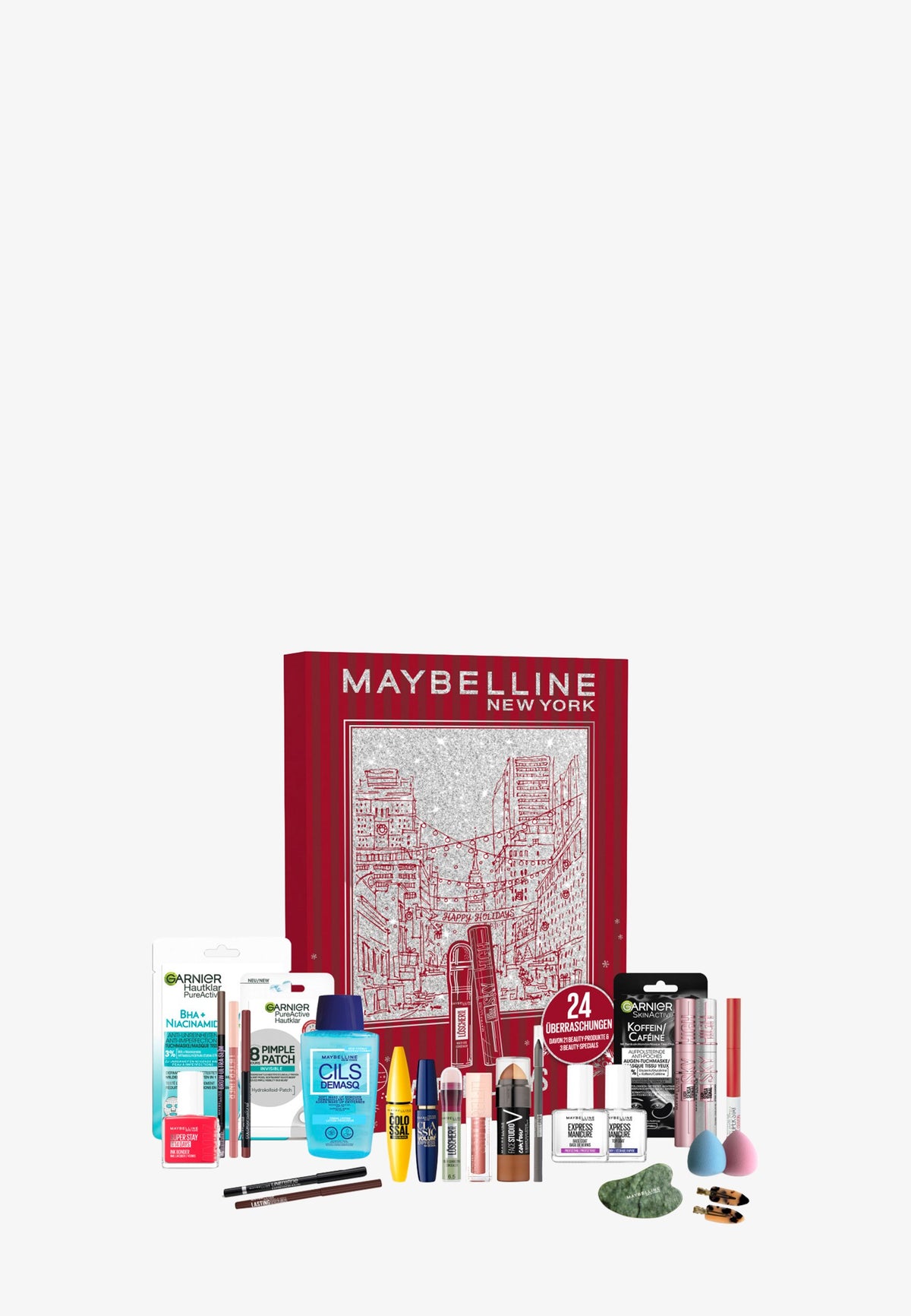Calendrier de l'Avent Maybelline New York 24 portes 2026