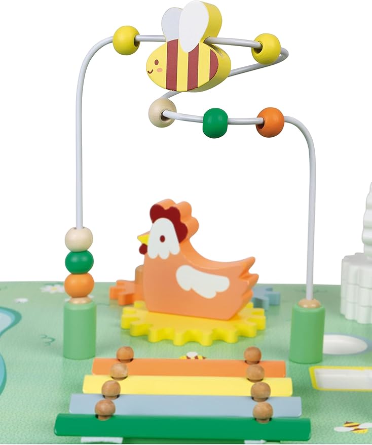 Table d’activités en bois Jolie Prairie - Janod