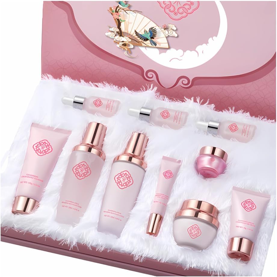 Coffret soins coréens 10 pièces (routine K-beauty)