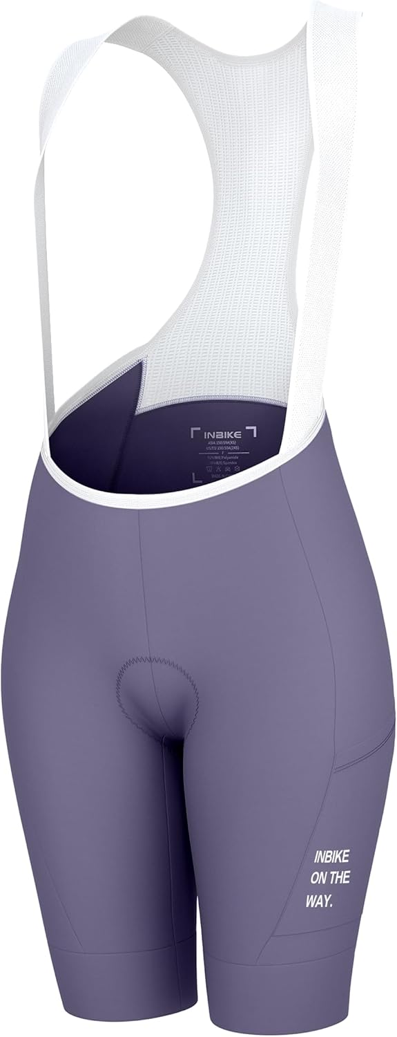 Cuissard vélo femme INBIKE, rembourrage gel ergo