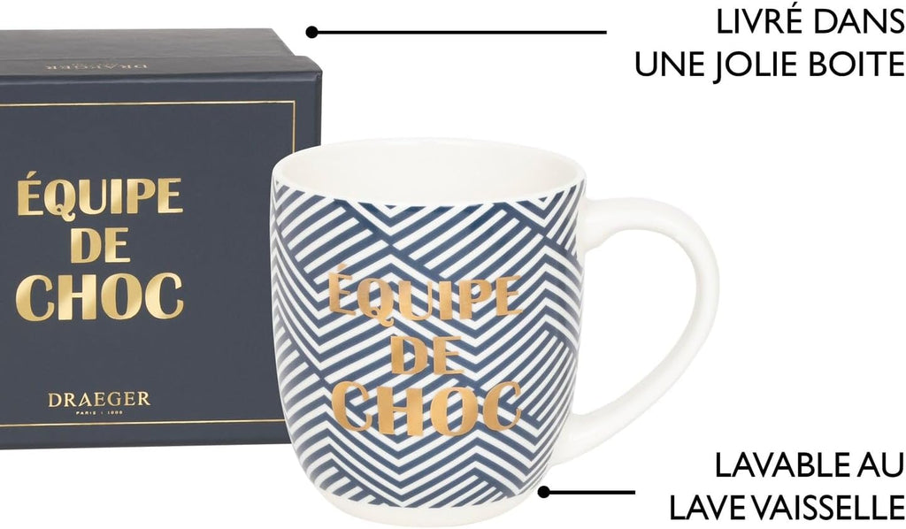 Mug céramique Équipe de choc 320 ml – Draeger Paris 1886