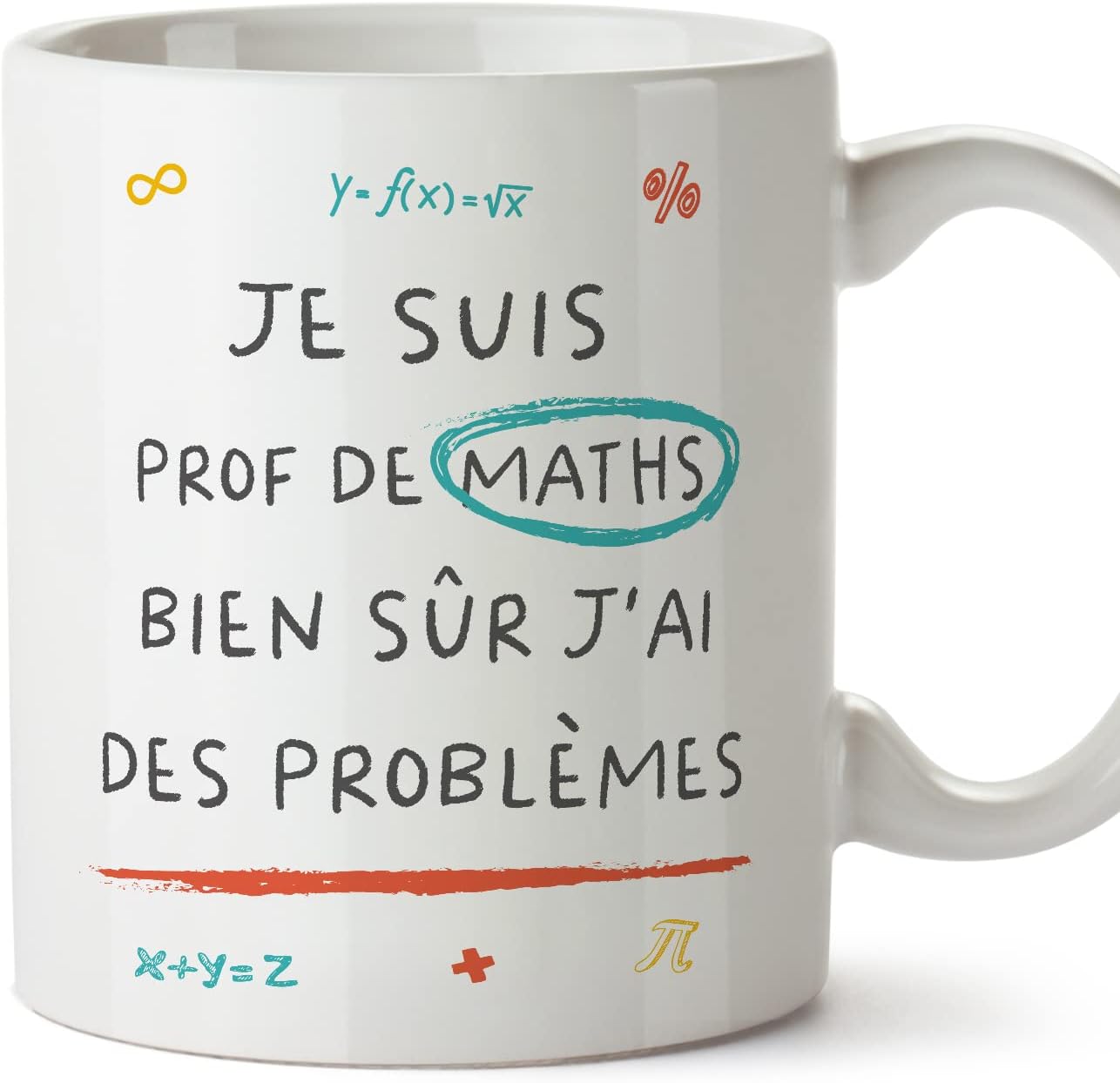 Mug « Prof de Mathématiques » (Mugffins)