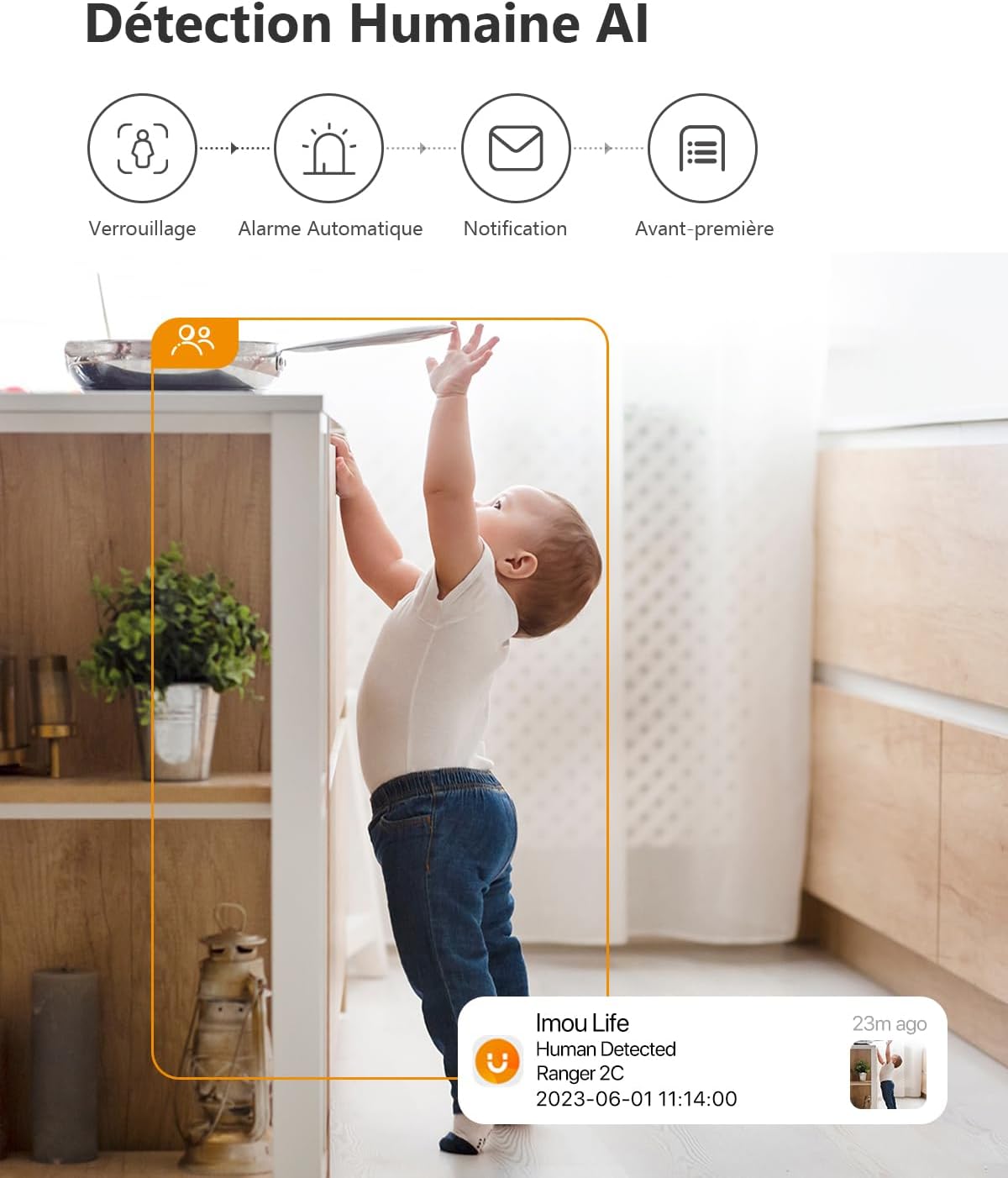 Imou 2K (3MP) : la caméra de surveillance intérieure ultra-complète à petit prix 🎥🏠