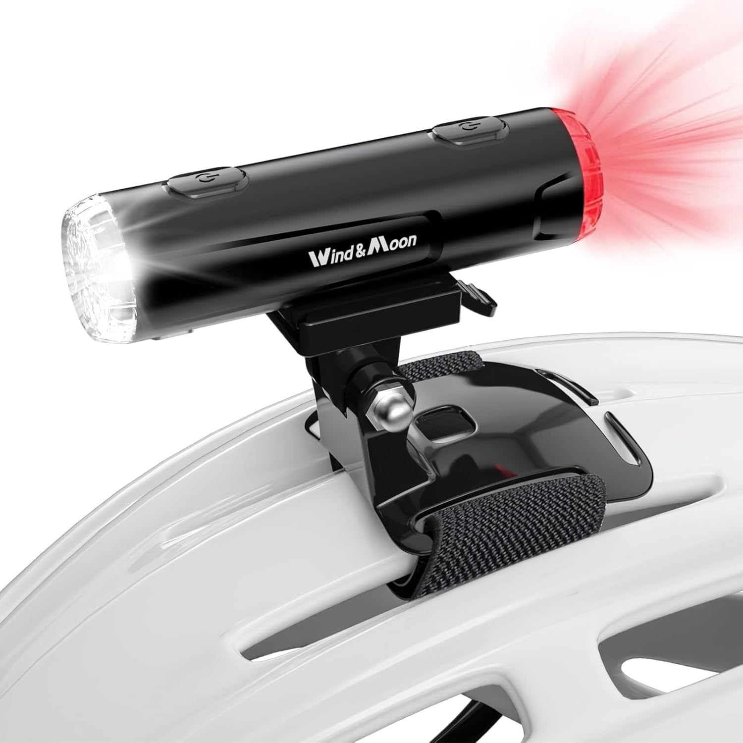Lampe de casque avant + arrière (5 modes)