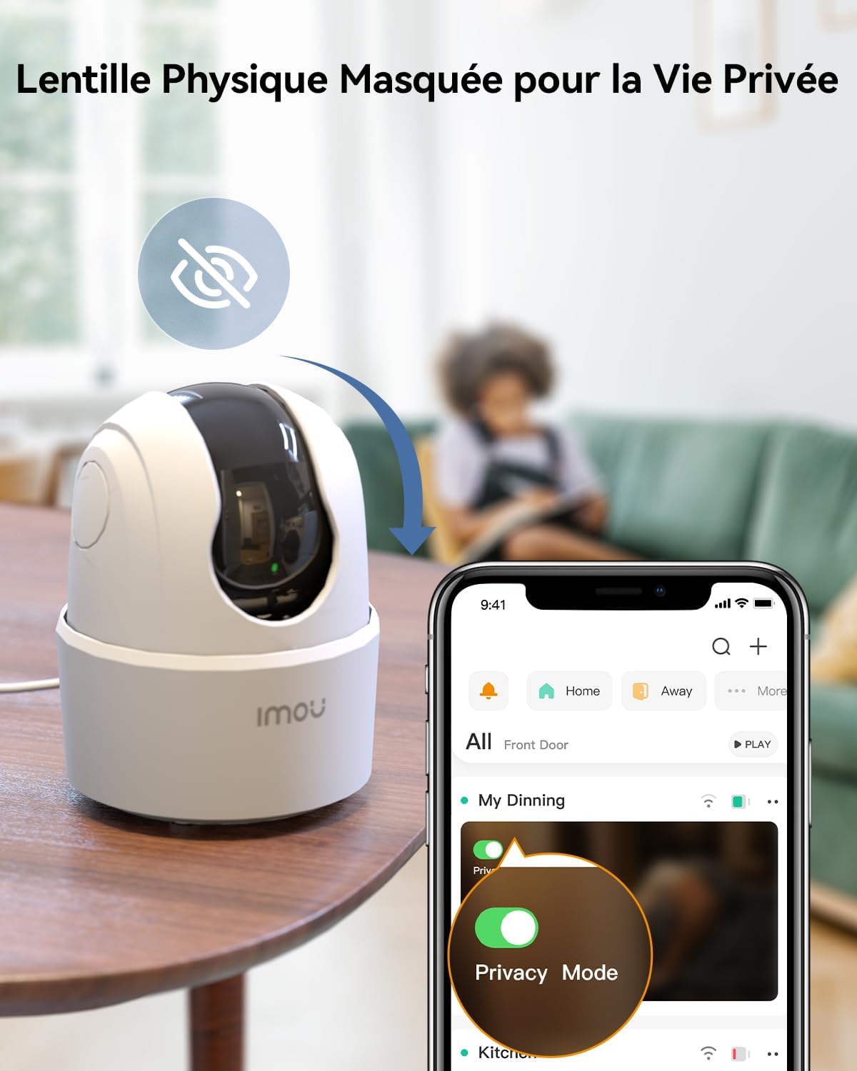 Imou 2K (3MP) : la caméra de surveillance intérieure ultra-complète à petit prix 🎥🏠