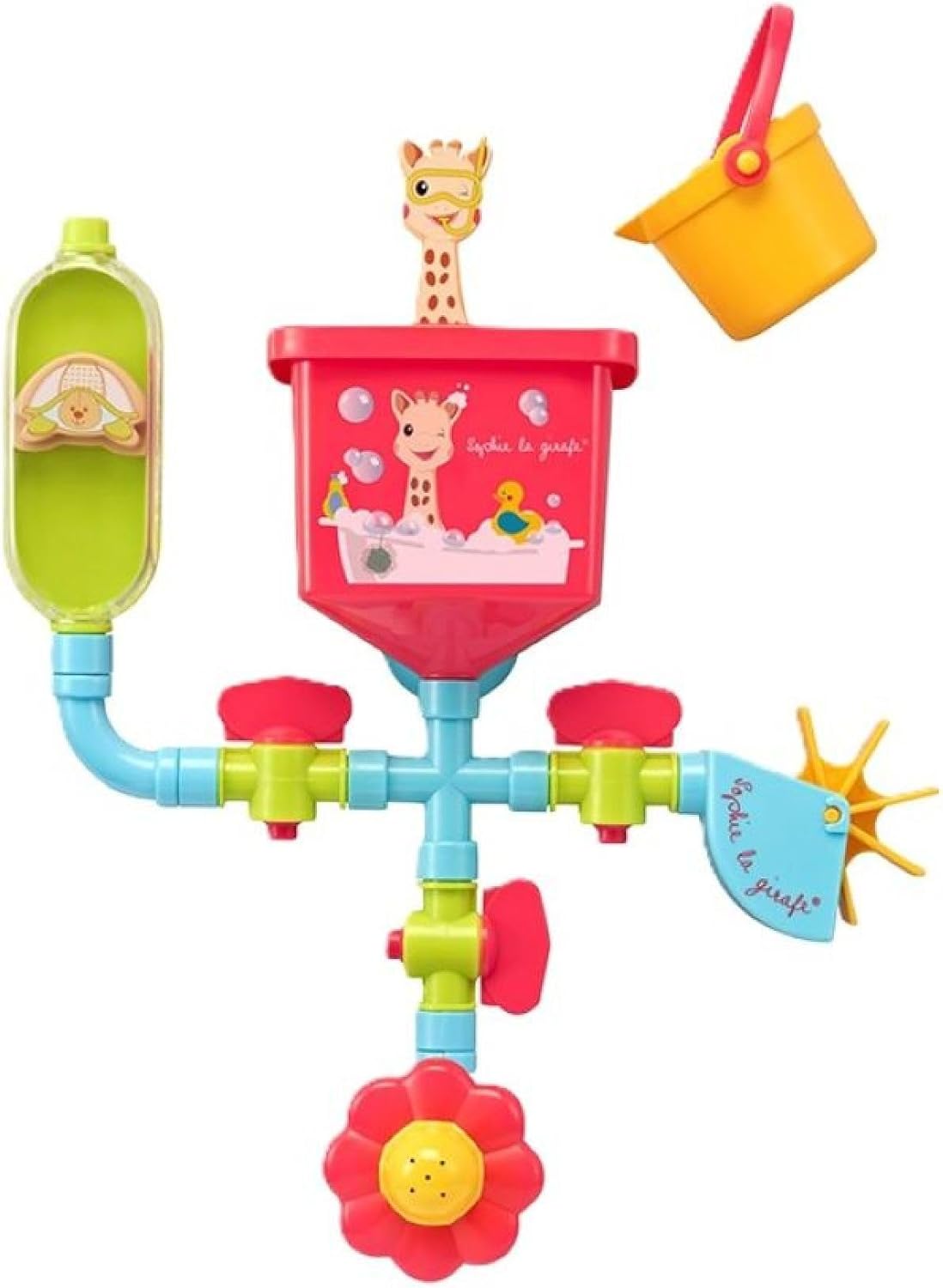 Jouet de bain Tuyaux folies - Sophie la Girafe