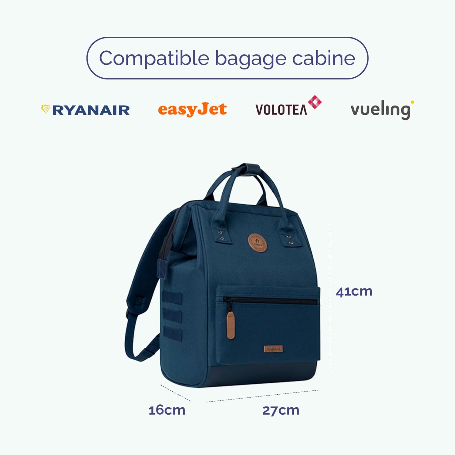 Sac à dos CABAIA Adventurer 18L : le sac stylé qu’on reconnaît tout de suite