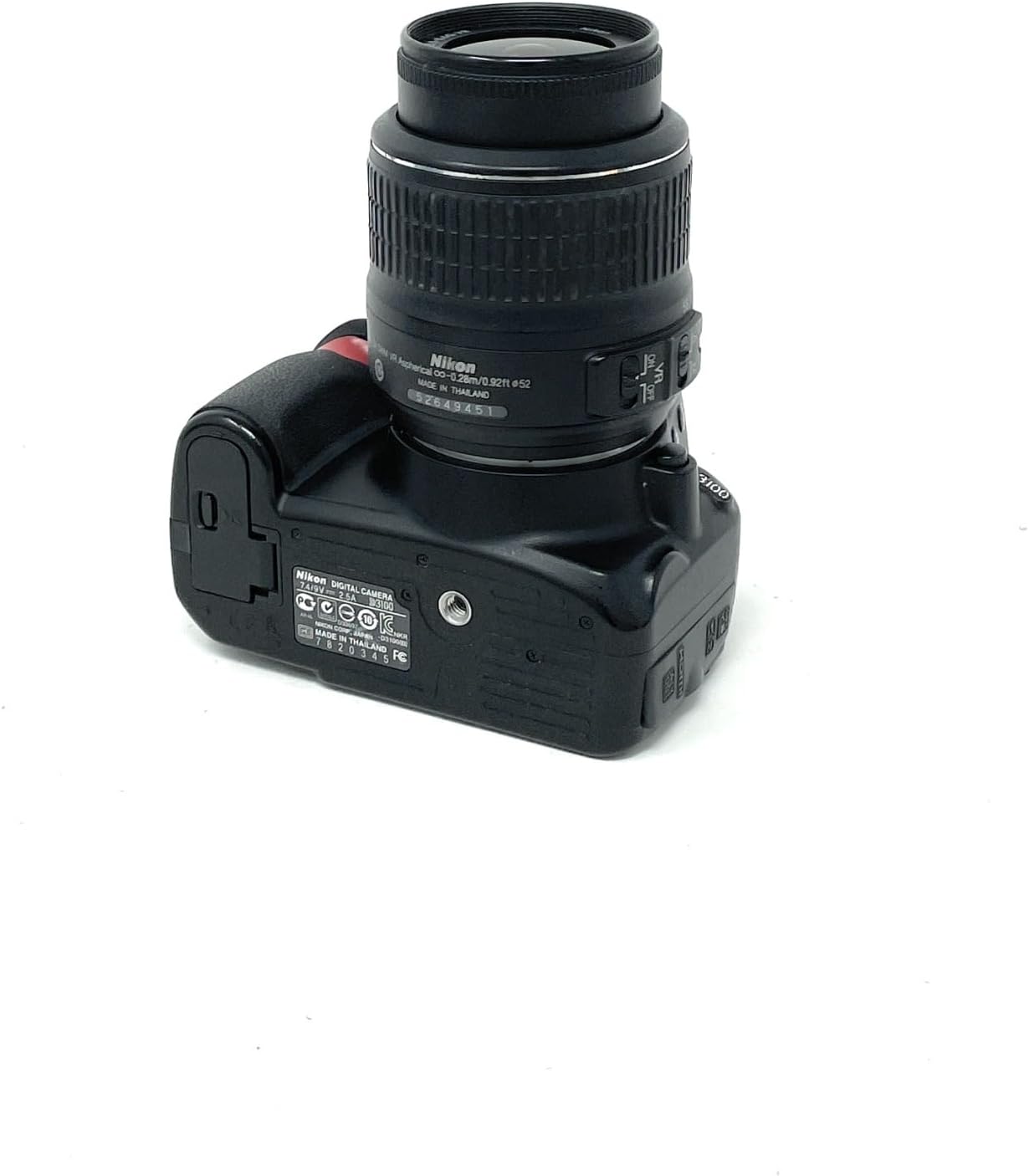 Appareil photo numérique Reflex Nikon D3100 + Objectif 18-55 mm VR