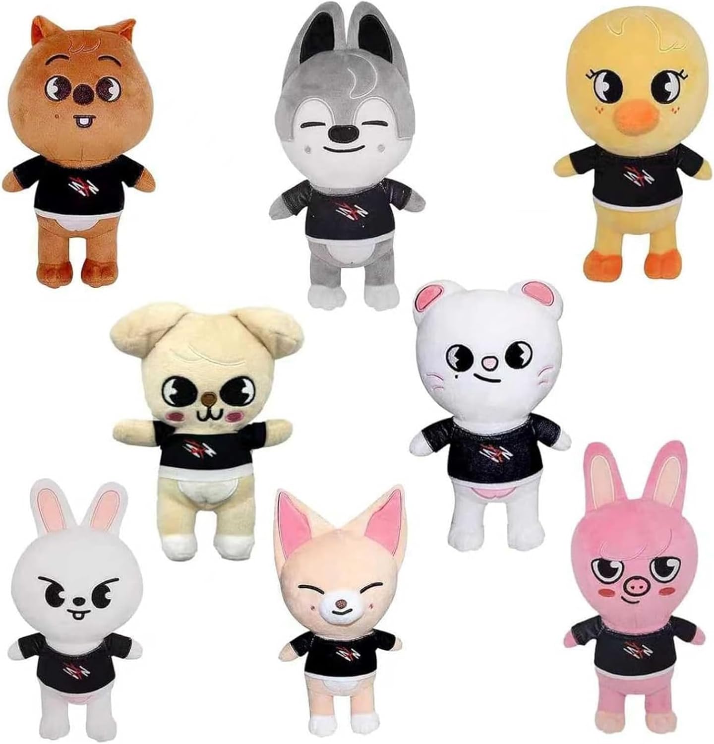 Ensemble peluches Stray Kids (SKZOO)
