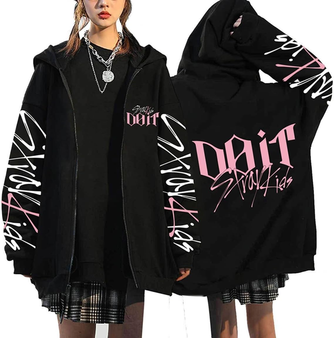 Hoodie zippé Stray Kids DO IT (KASEN)