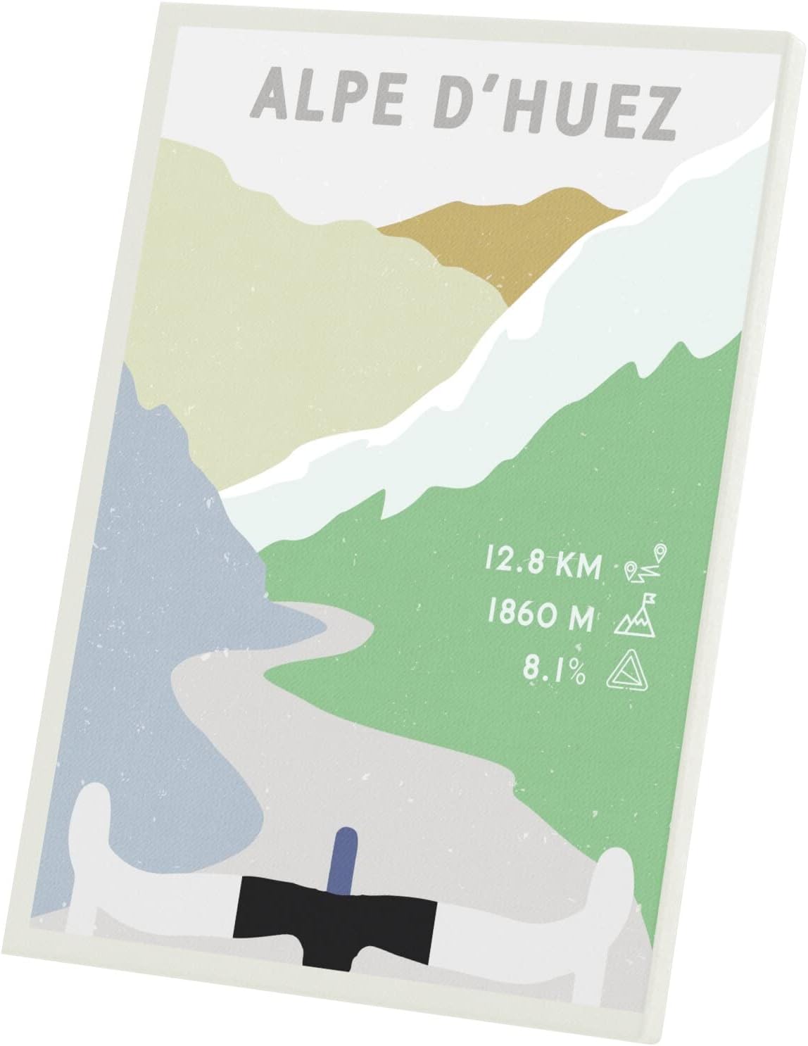 Tableau toile Alpe d'Huez (cyclisme)