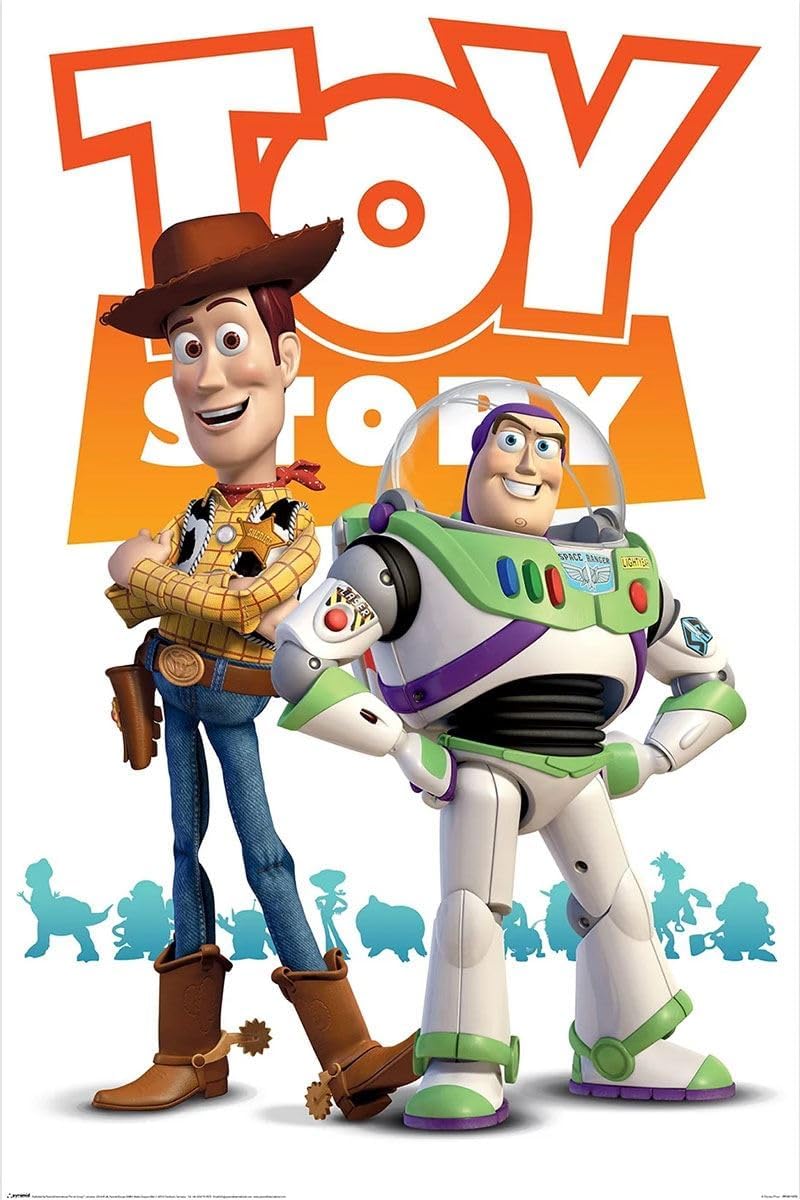 Poster mural Toy Story — Woody & Buzz (maxi)