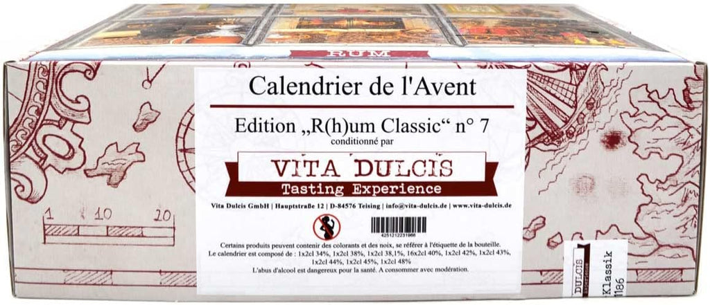 Calendrier de l’Avent Rhums Classiques Vita Dulcis