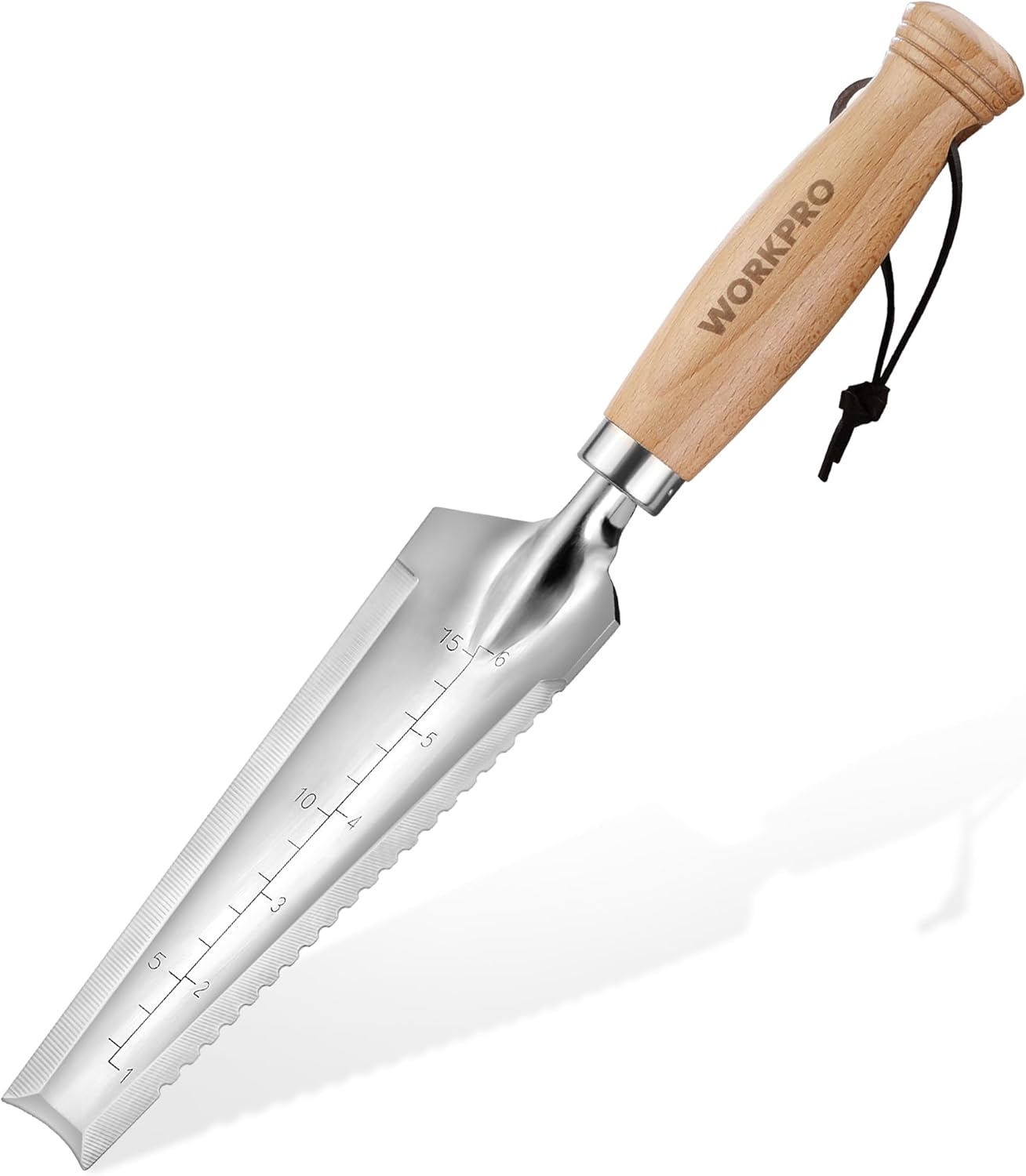 Truelle de jardin multifonction dentelée 32 cm WORKPRO