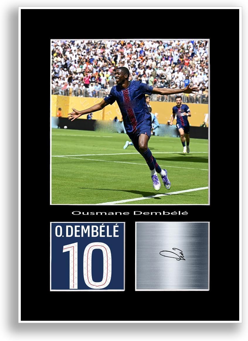 Poster Ousmane Dembélé 2025-2026