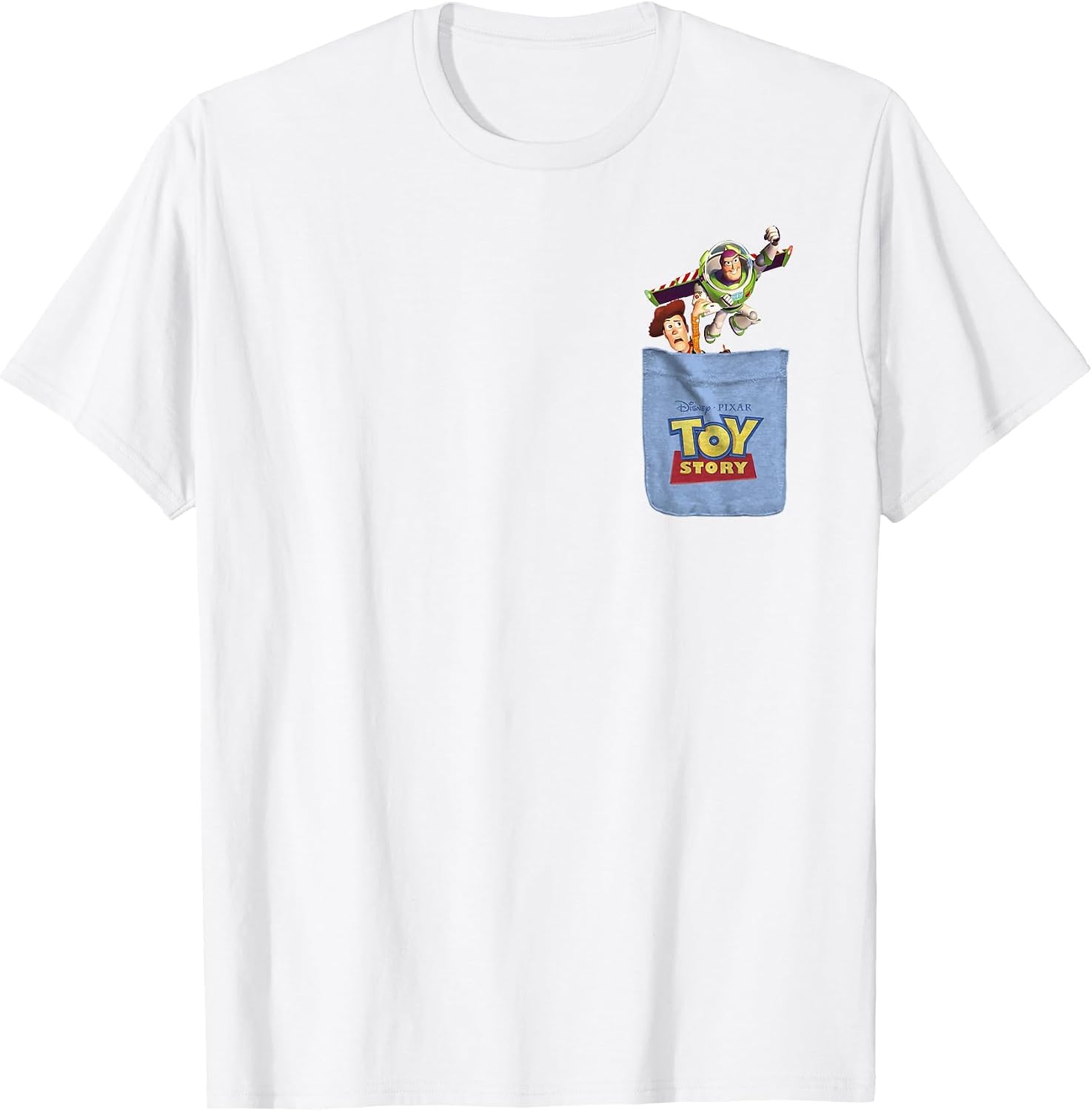 T-shirt à poche Toy Story — Buzz & Woody