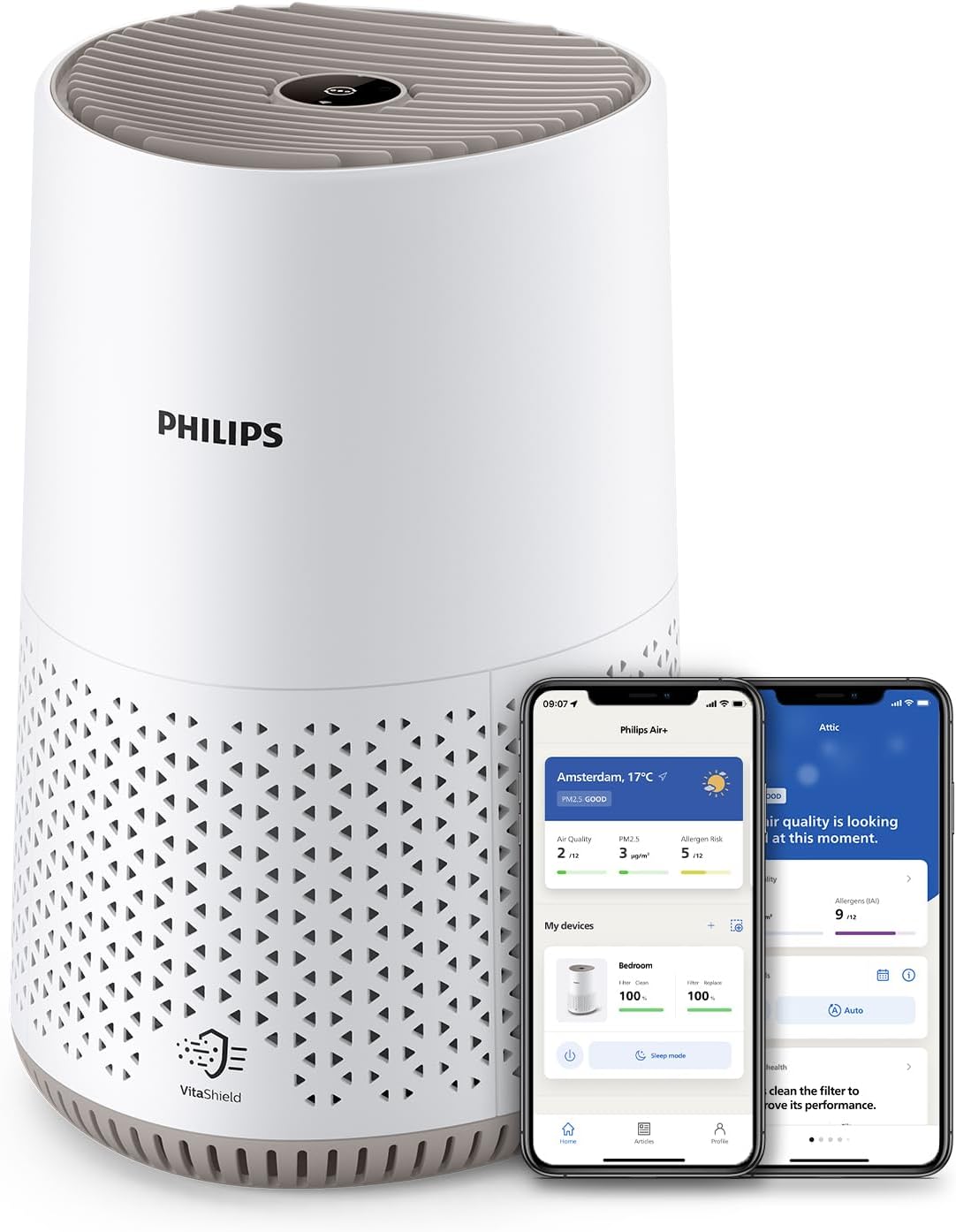 Philips Purificateur d'air Séries 600 (ultra-silencieux)