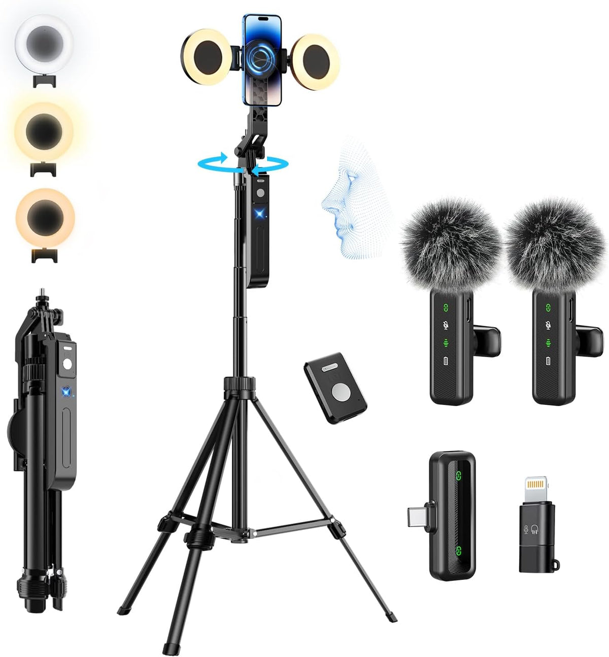 yAyusi, kit de vlogging complet pour smartphone