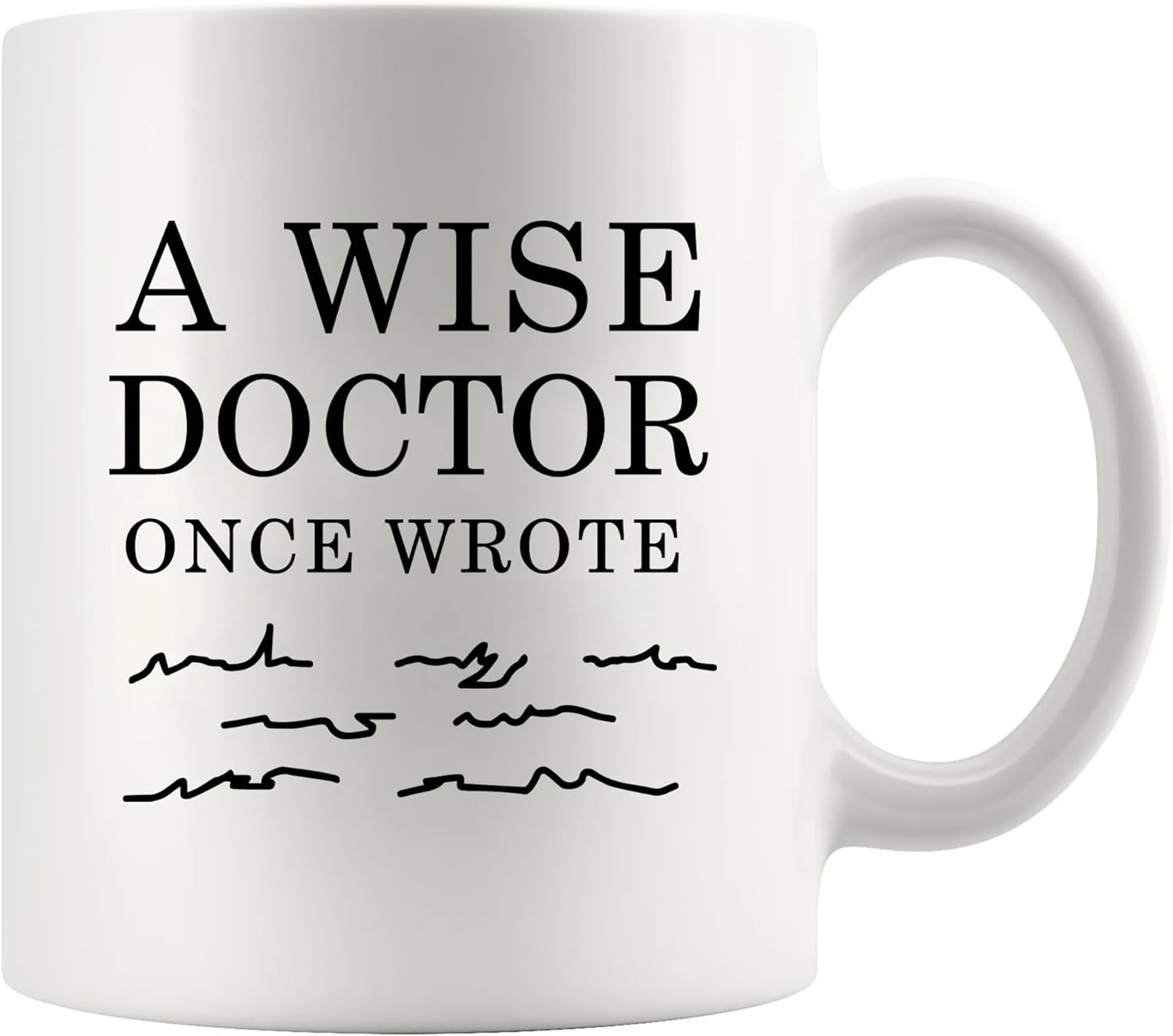 Mug « Un docteur sage a écrit… » (Panvola)