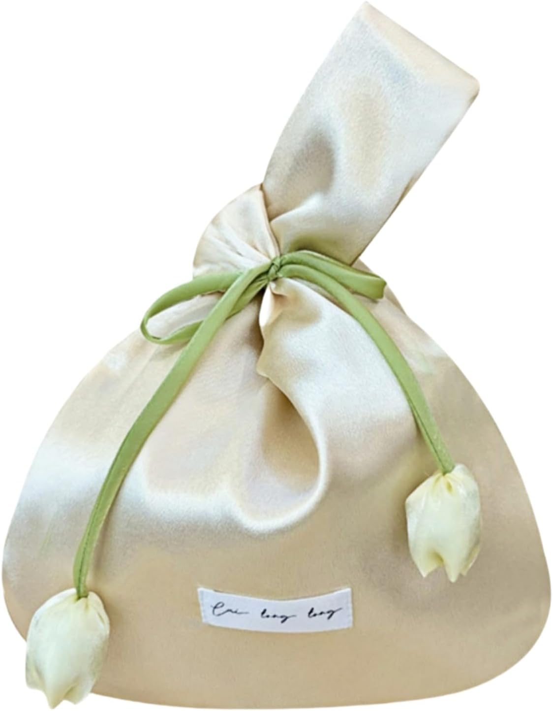 Sac de poignet en soie élégant