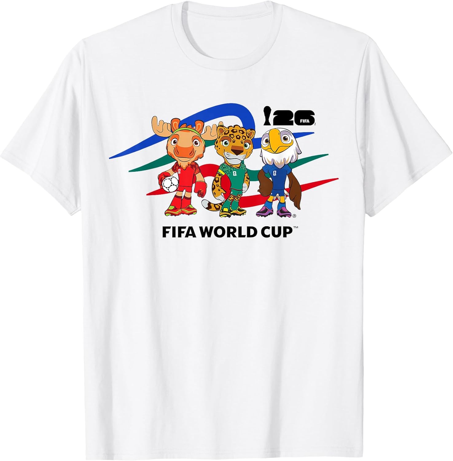 T-shirt mascotte FIFA World Cup 26