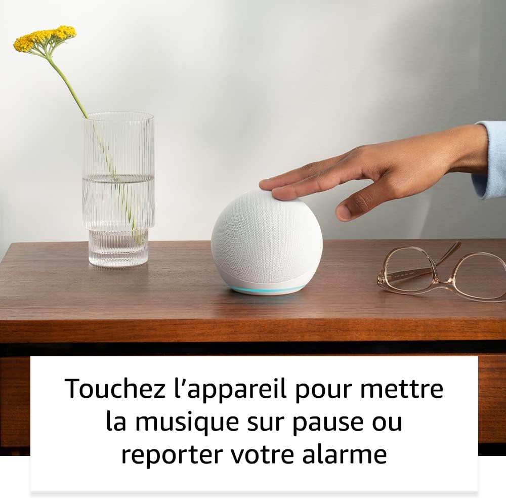 Enceinte connectée Echo Dot (5e génération) – Le petit assistant qui change tout