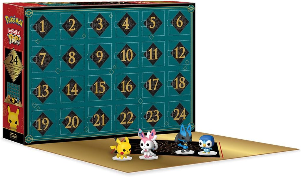 Calendrier de l’Avent Pokémon Funko Pop