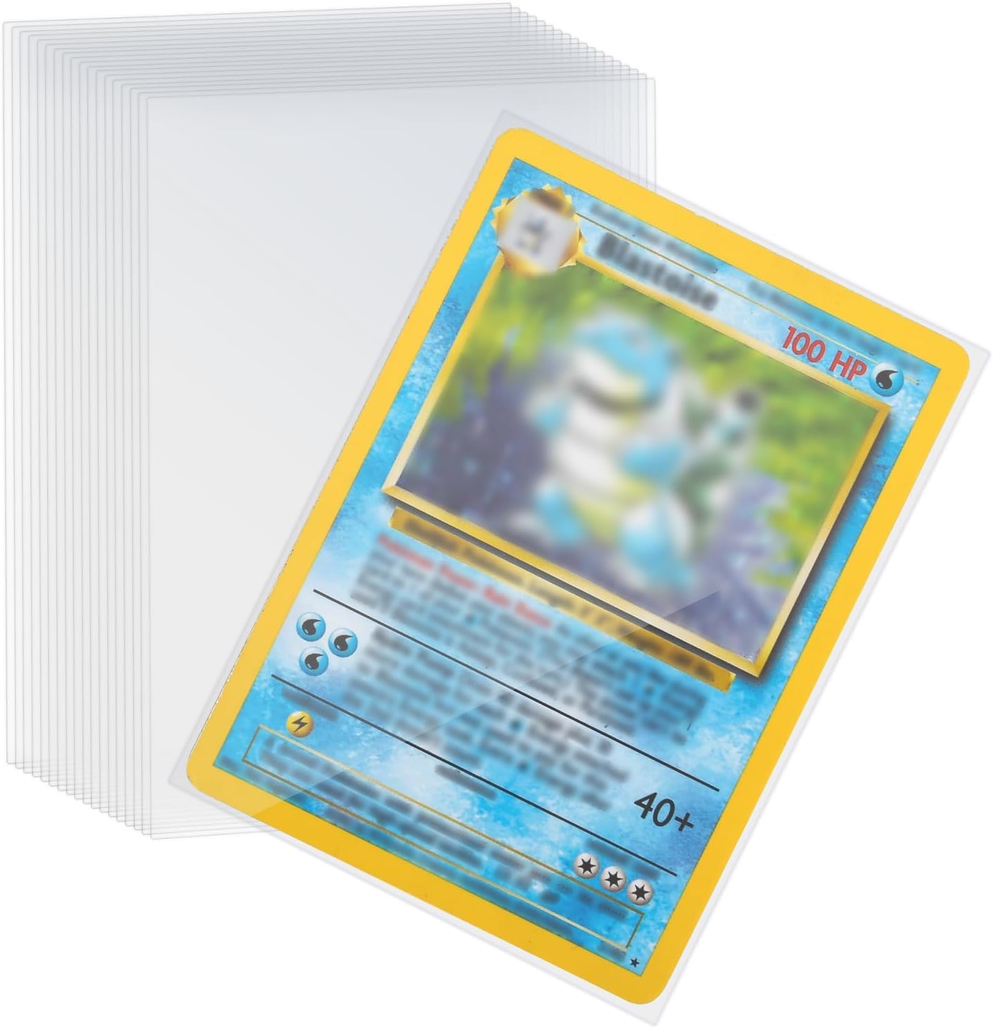 Protège-cartes transparents 0,1 mm (100 pièces)