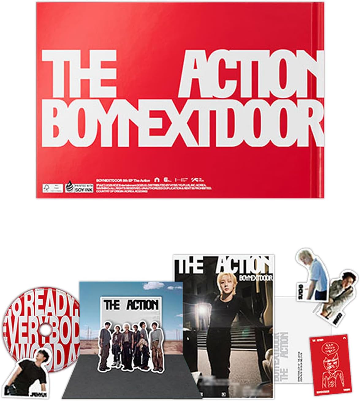 BOYNEXTDOOR — The Action, 5e EP (Play Ver.)