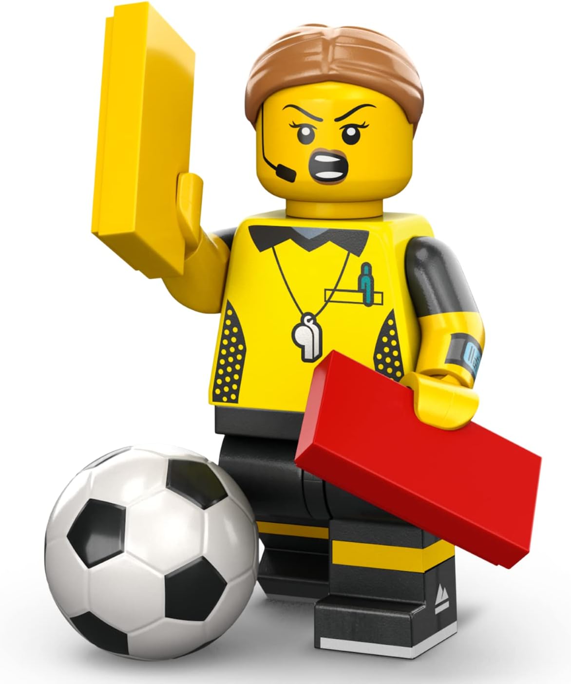 LEGO minifigurine arbitre de football série 24 71037