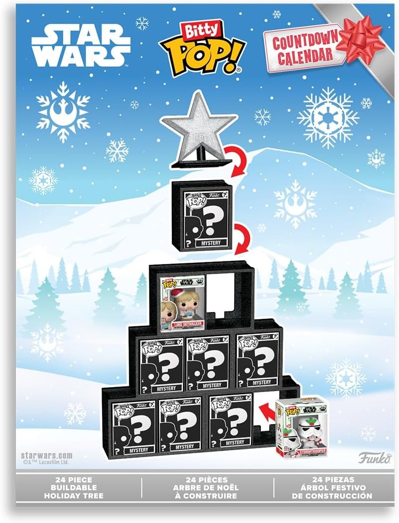 Calendrier de l'Avent Funko Bitty Pop! Star Wars 2026