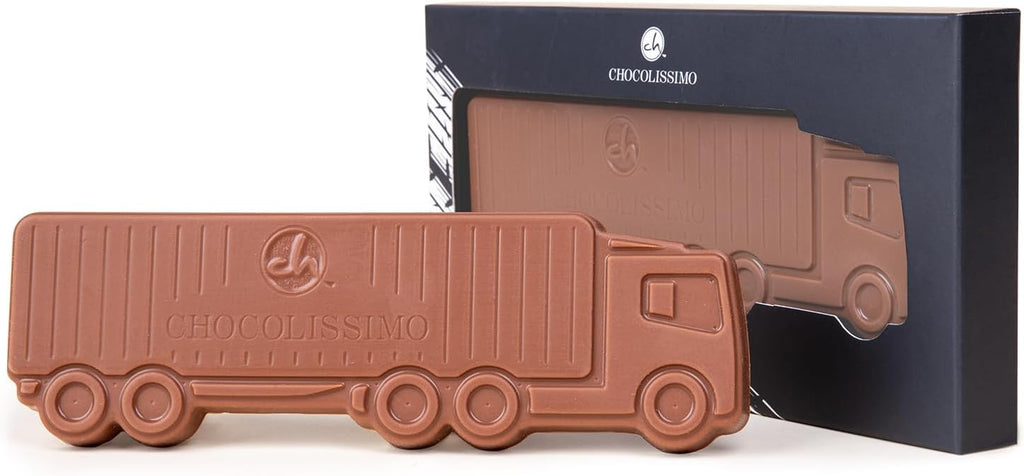 Camion en chocolat