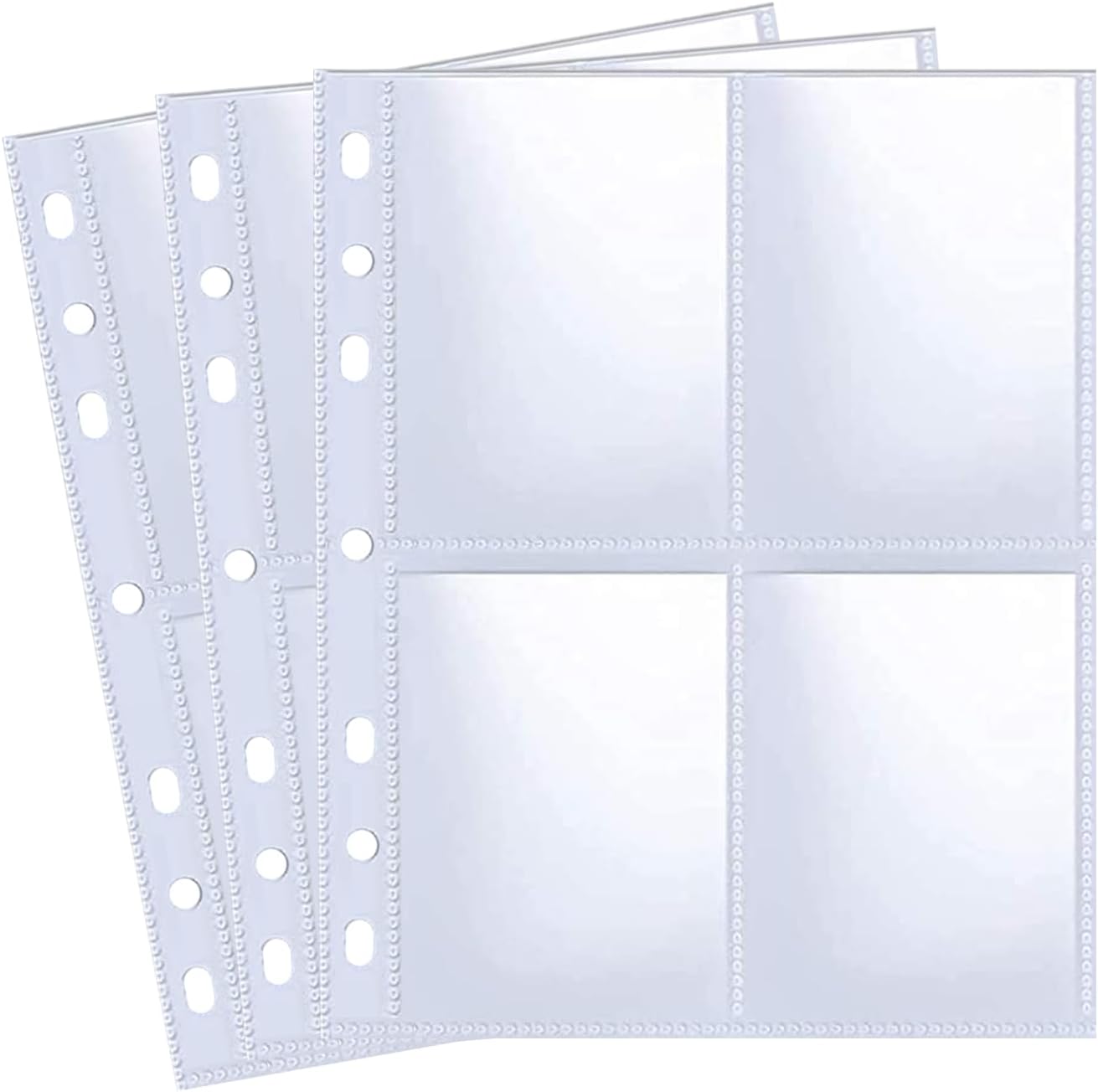 240 pochettes pour cartes photos (2,5x3,5)