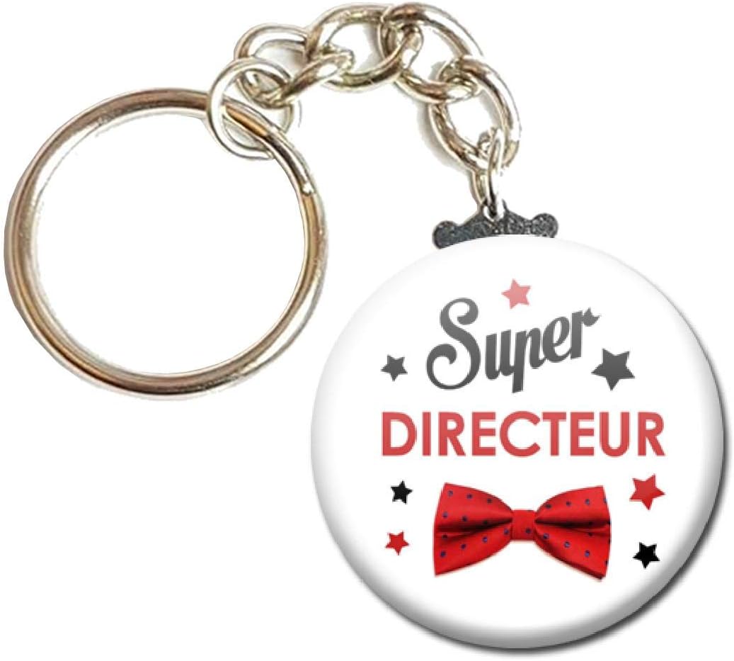 Porte-clés « Super Directeur »