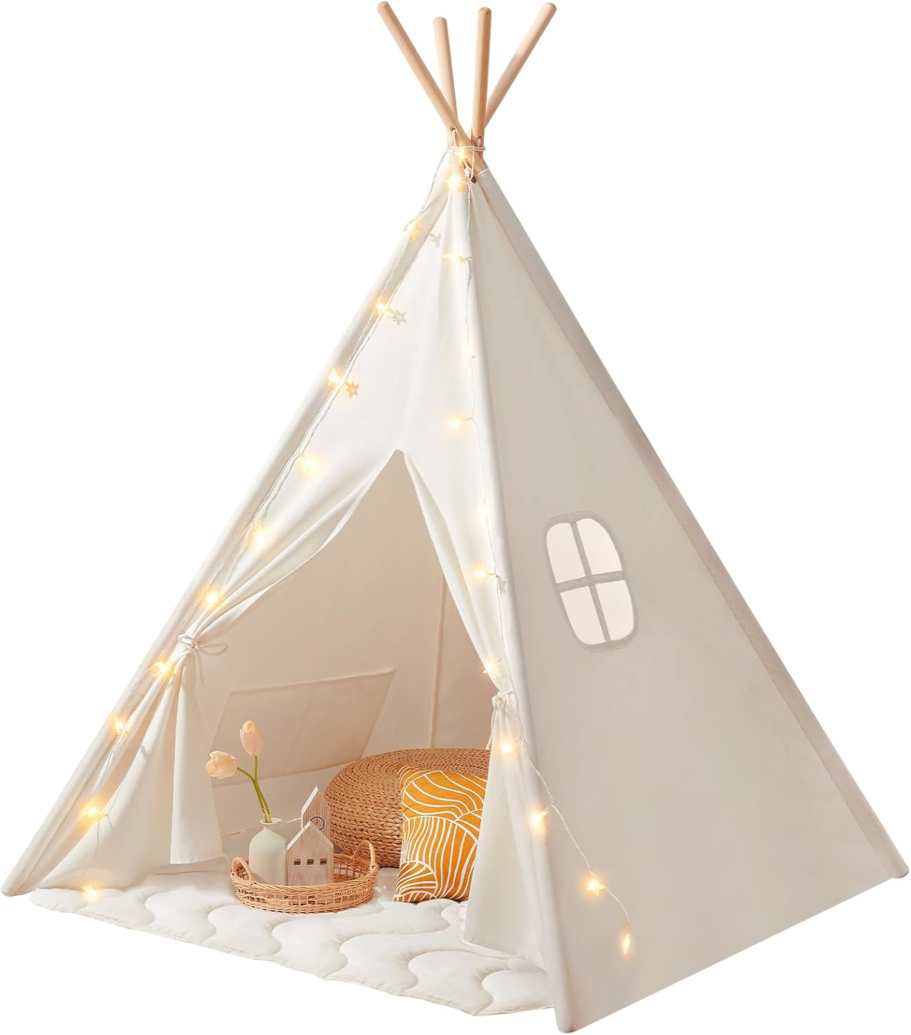 Tipi enfant intérieur avec tapis - Tiny Land