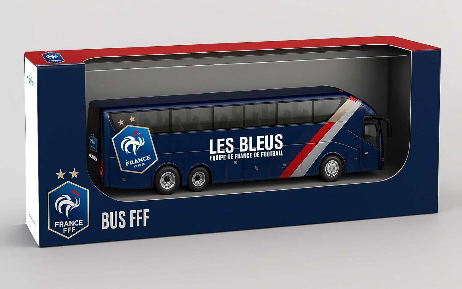 Bus FFF Les Bleus (1:50, 28 cm)