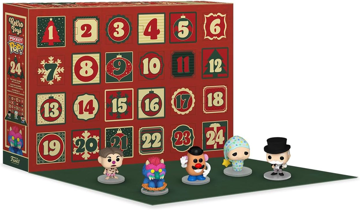 Calendrier de l'Avent Funko Pocket Pop! Hasbro Retro Toys 2024