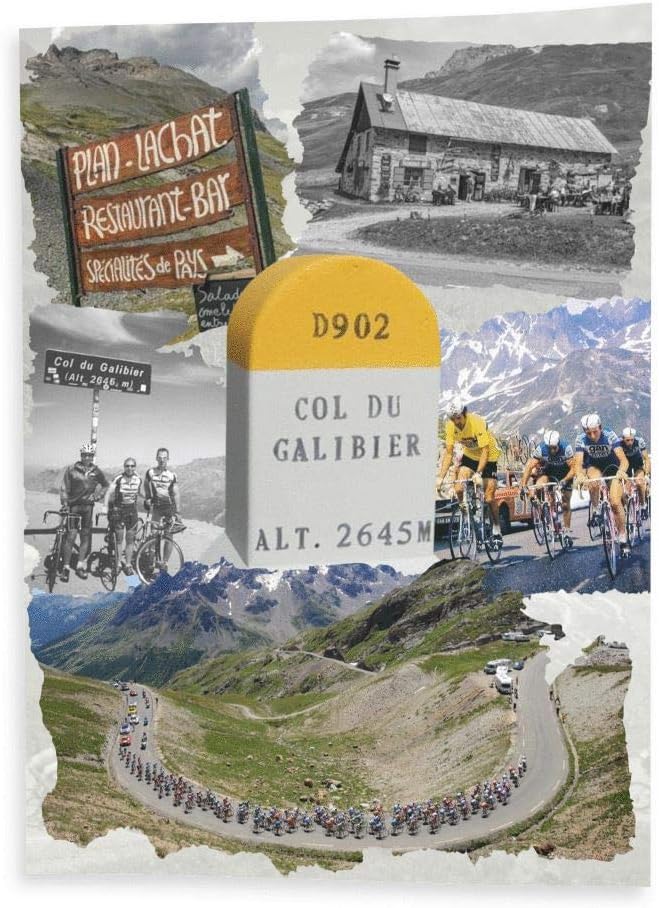 Affiche Col du Galibier (cyclisme)