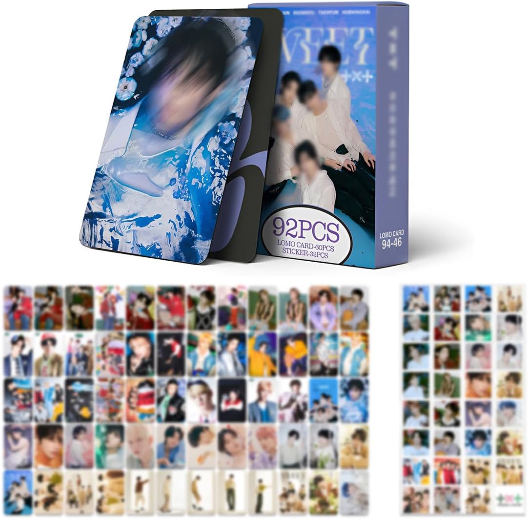 Lot de 92 photocards TXT Sweet v2 (DKRAHRJJ)