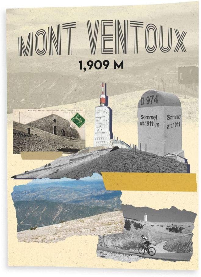 Affiche Mont Ventoux (cyclisme)
